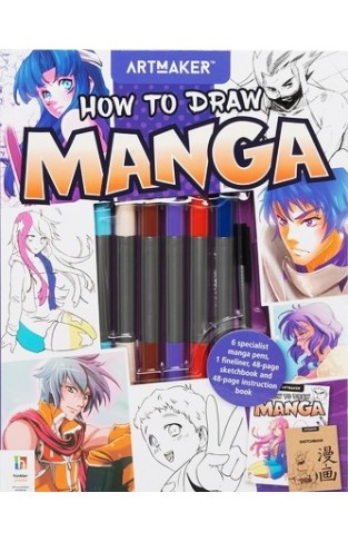 Art Maker Deluxe Box Set  Portrait How To Draw Manga